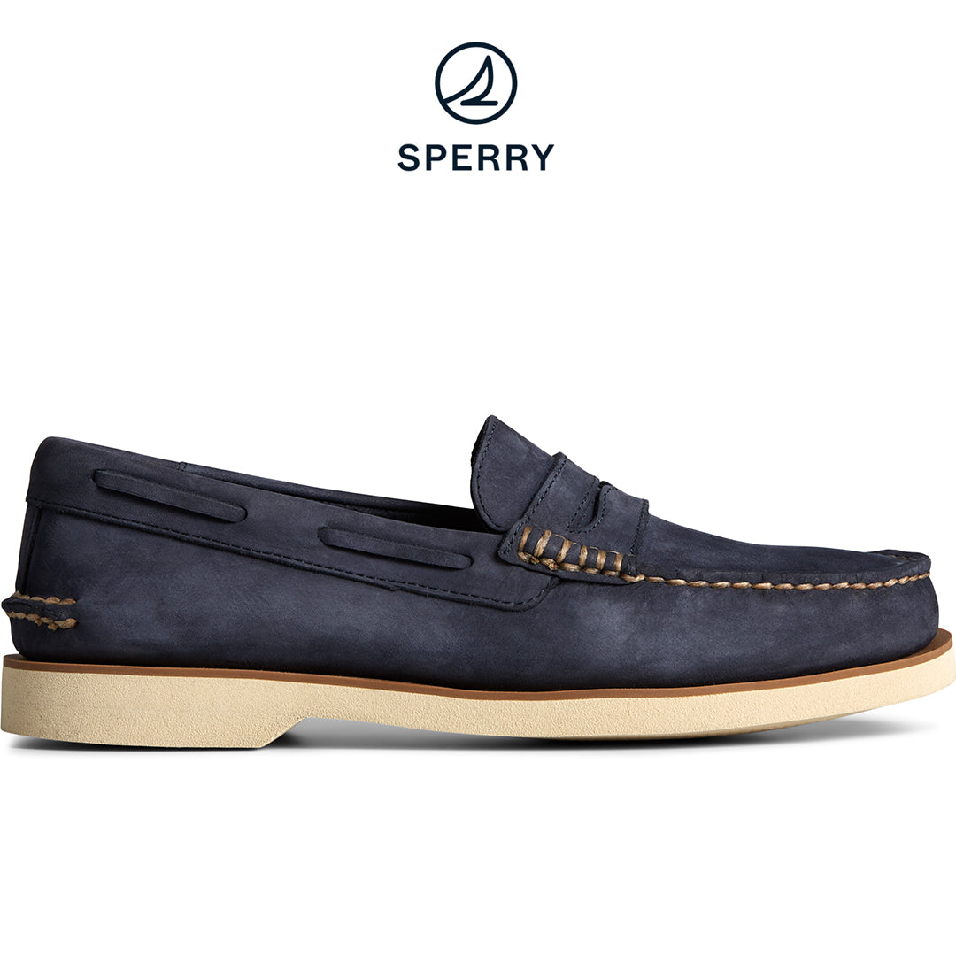 Men's Authentic Original™ Penny Double Sole Loafer Navy (STS25175)