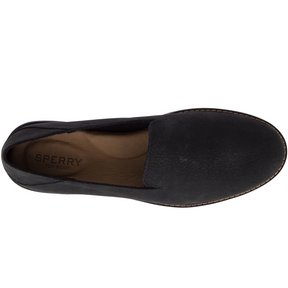 Women's Seaport Levy Black Loafer (STS82455)