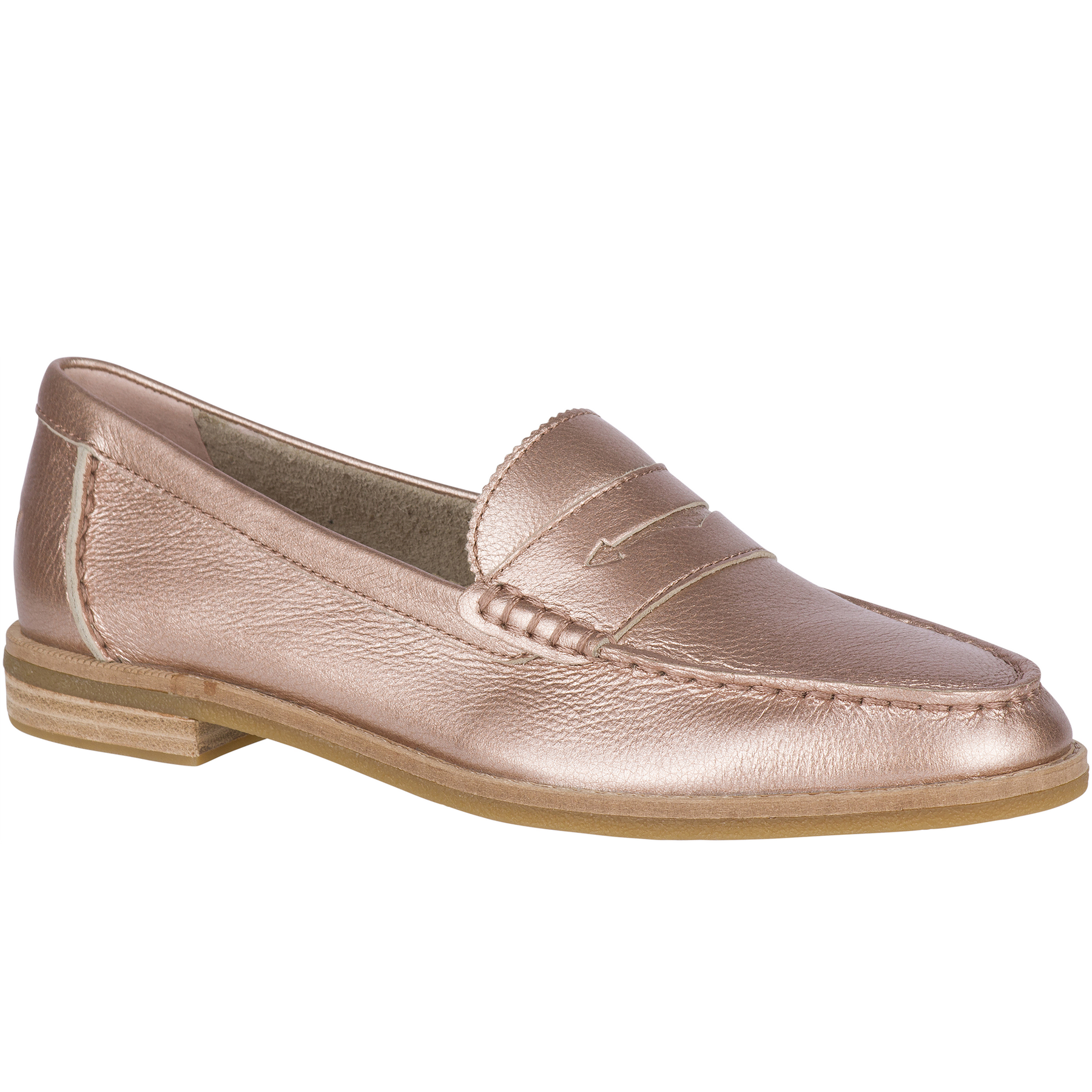 Sperry rose gold loafers online