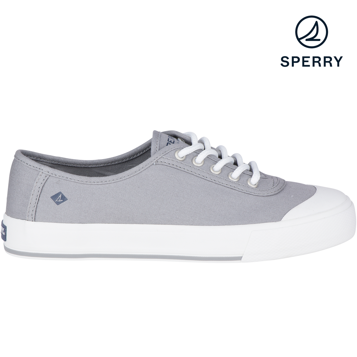 Grey women's deals sperrys