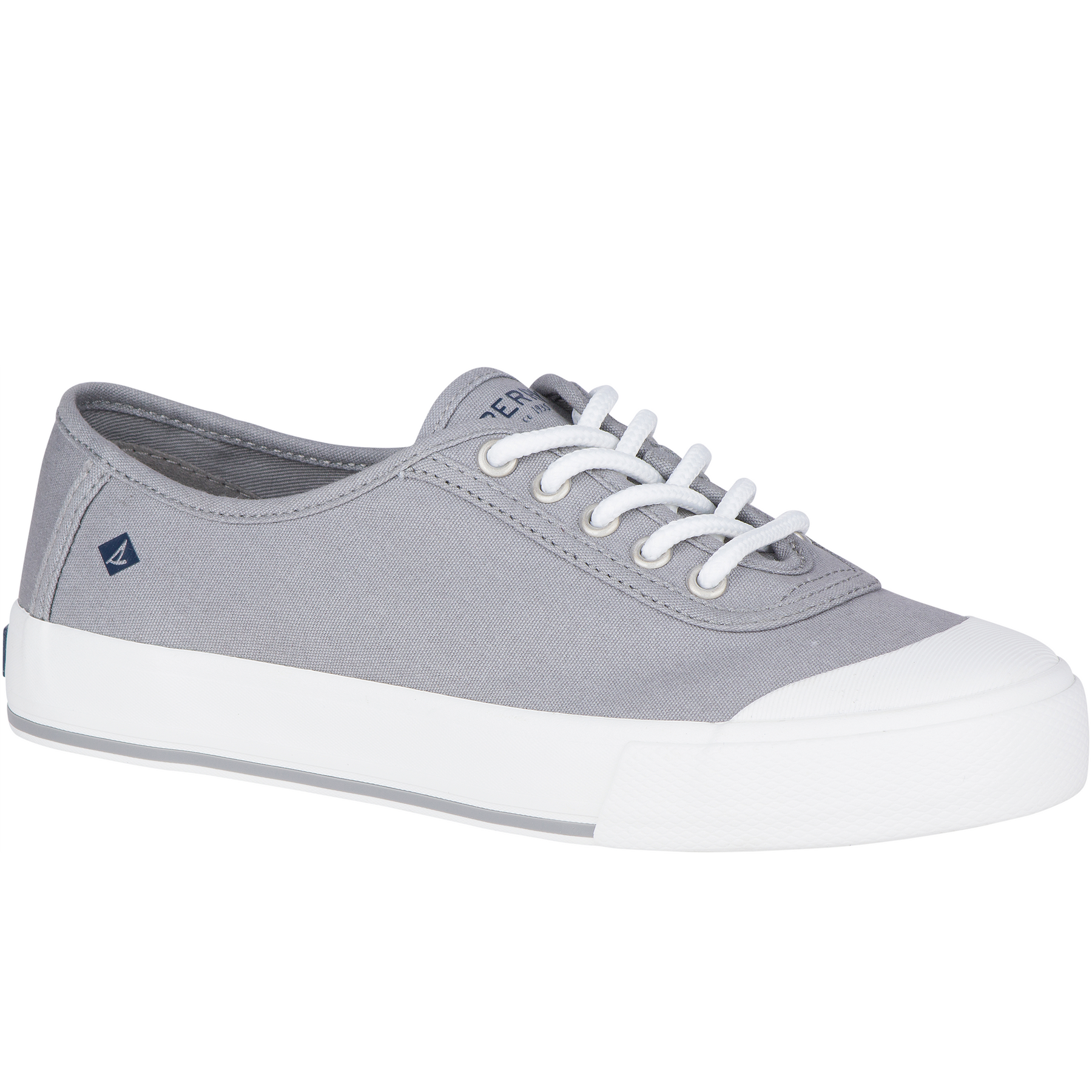 Grey best sale women's sperrys