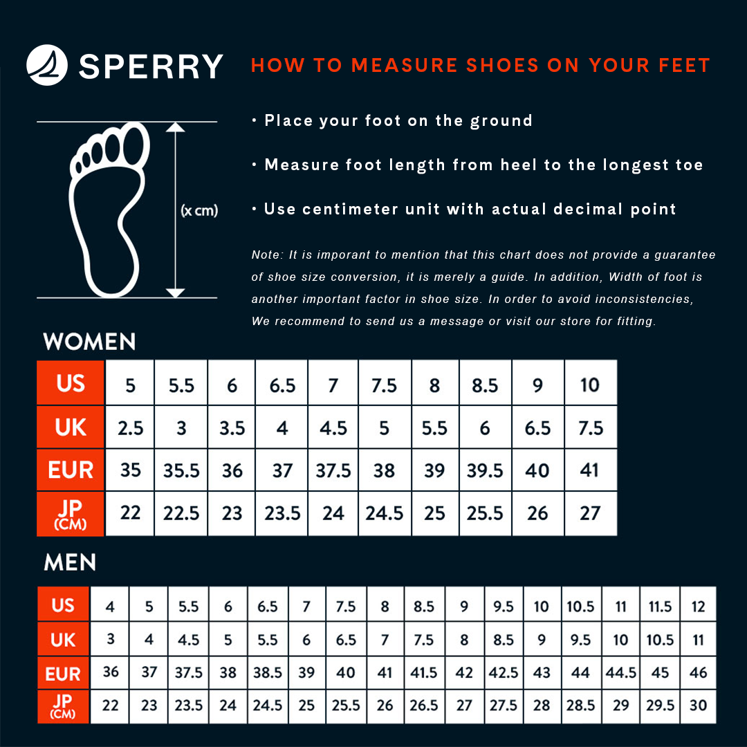 Sperry boat shoes sizing deals