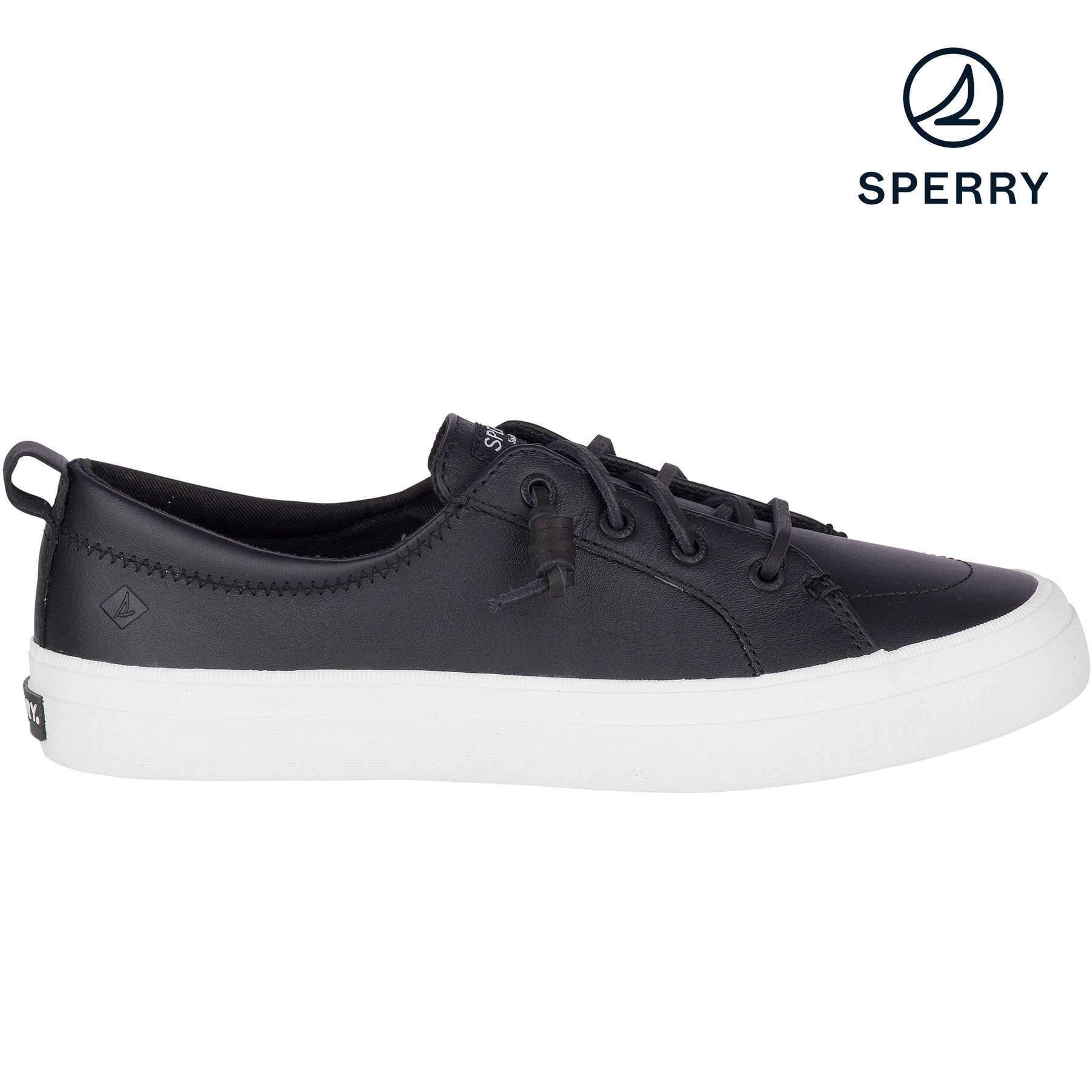 Sperry women's crest discount vibe leather sneakers