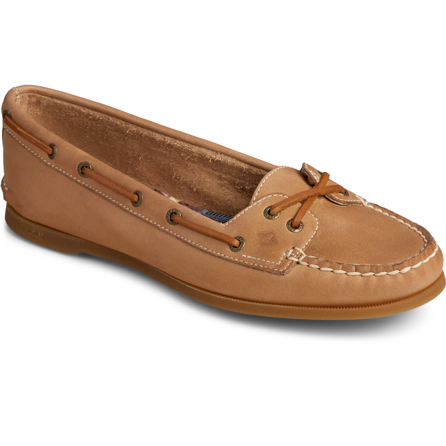 Women's Authentic Original Boat Shoe Skimmer Leather Sahara STS846510