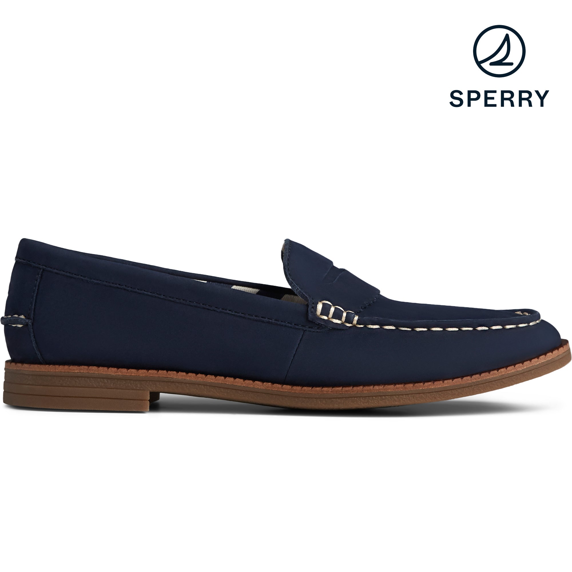 Women's Waypoint Penny Nubuck Loafer - Navy (STS85015)