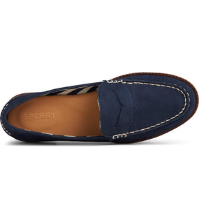 Women's Waypoint Penny Nubuck Loafer - Navy (STS85015)
