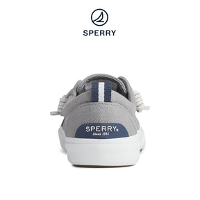 Women's Pier Wave Canvas Sneaker Grey (STS85103)