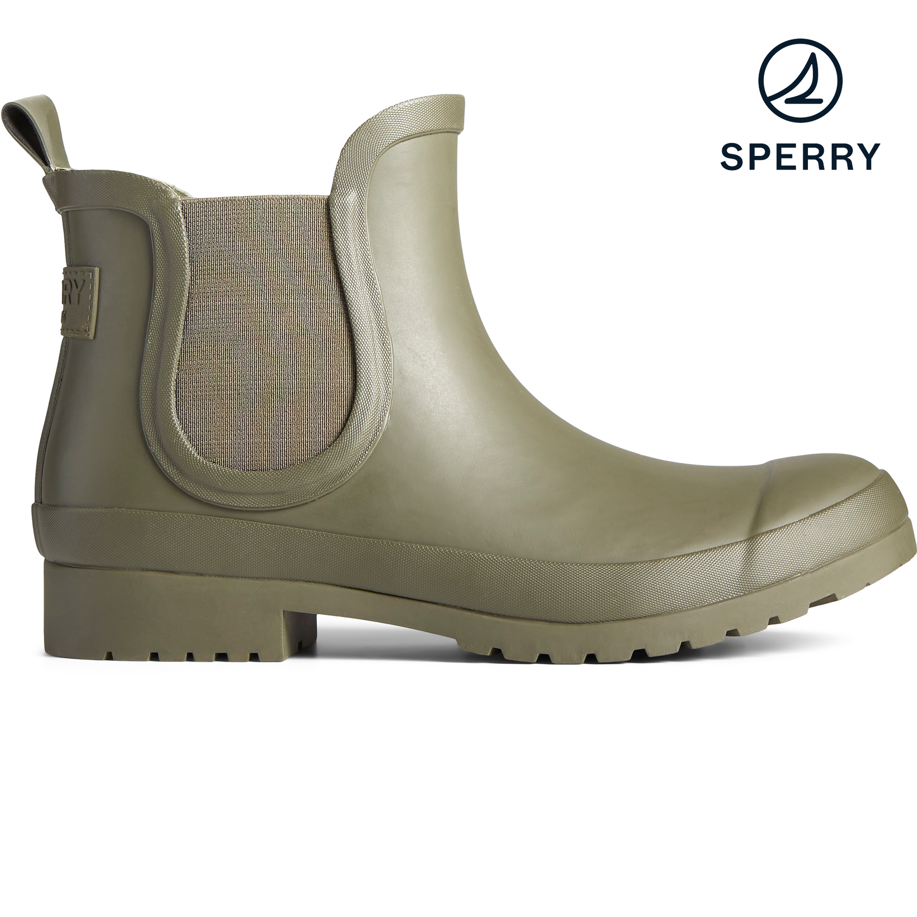 Olive sperry boots new arrivals