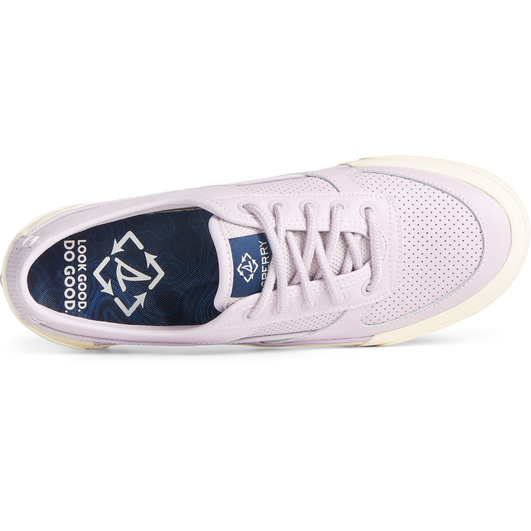 Women's SeaCycled™ Soletide Leather Sneaker - Lilac (STS87324)
