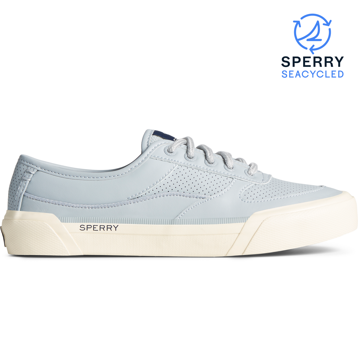 Women's SeaCycled™ Soletide Leather Sneaker - Quarry (STS87326)