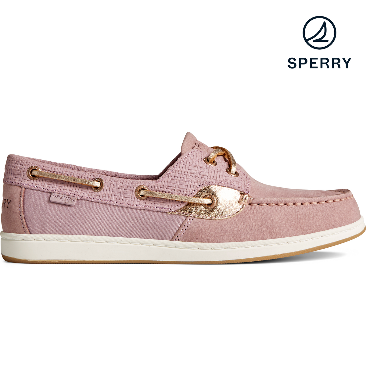 Women s Coastfish Woven Boat Shoes Berry STS87624