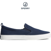 Women's SeaCycled™ Crest Twin Gore Canvas Sneaker Navy (STS88140)