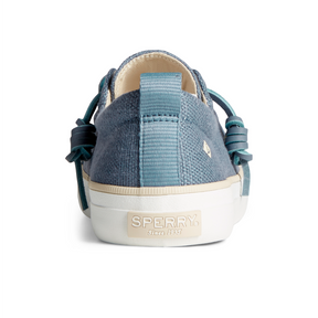 Women's Crest Vibe Hemp Sneaker - Blue (STS88246)