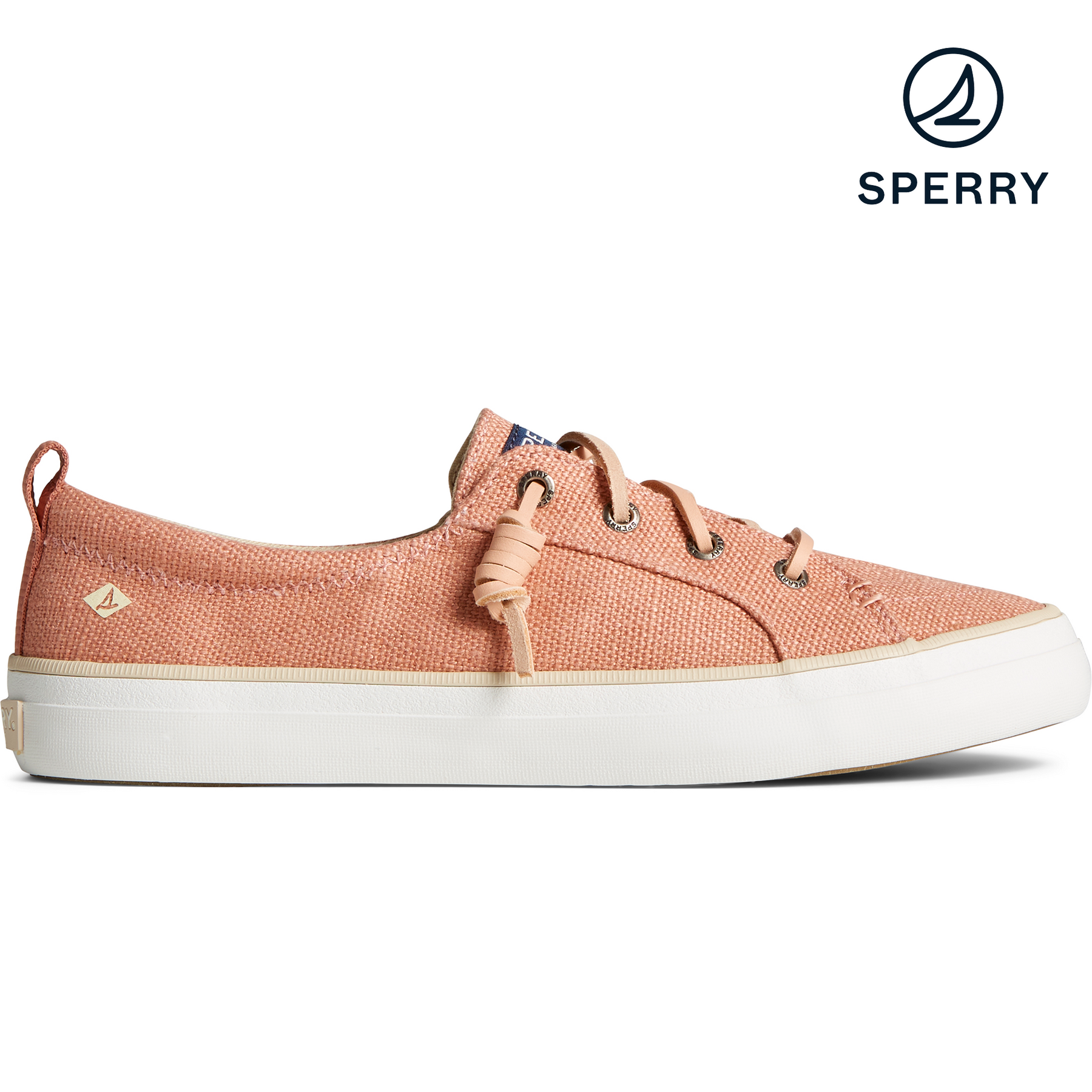 Women's Crest Vibe Hemp Sneaker - Rose (STS88247)