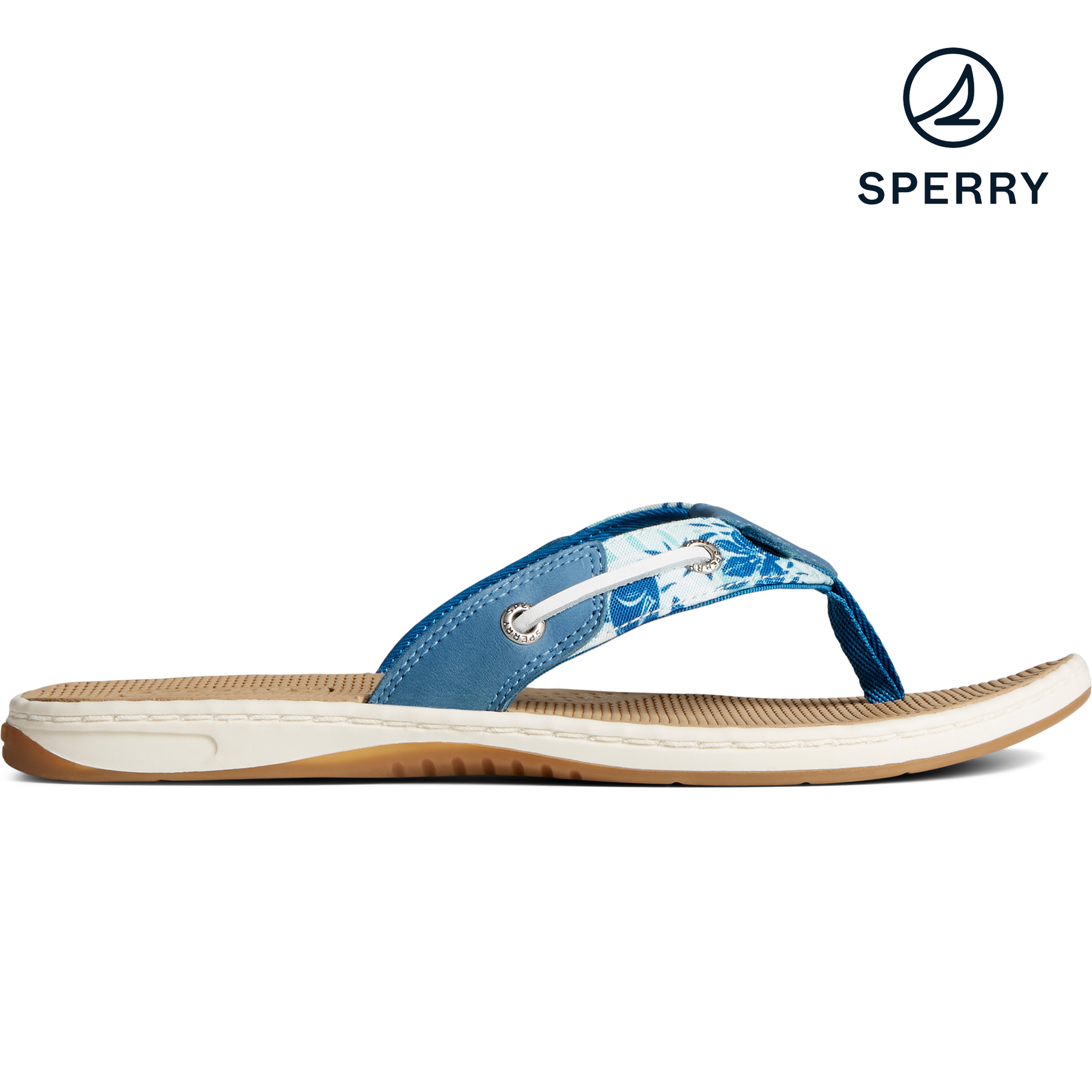 Sperry women's seafish thong sandals sales