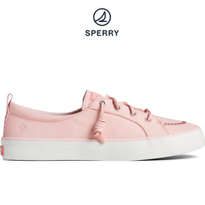 Women's Crest Vibe Washable Leather Sneaker Blush (STS88486)