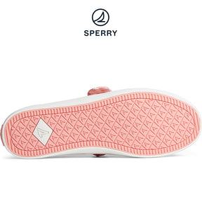 Women's SeaCycled™ Crest Vibe Gingham Sneaker Pink (STS88725)