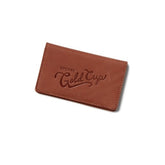 Gold Cup Business Card Holder Brown Gwp