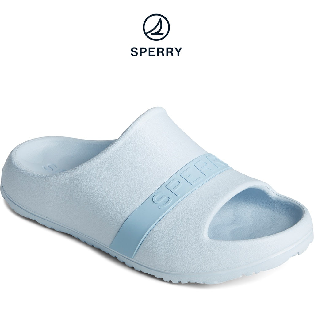 Women's Float Slide Logo Sandal Blue (STS88515)